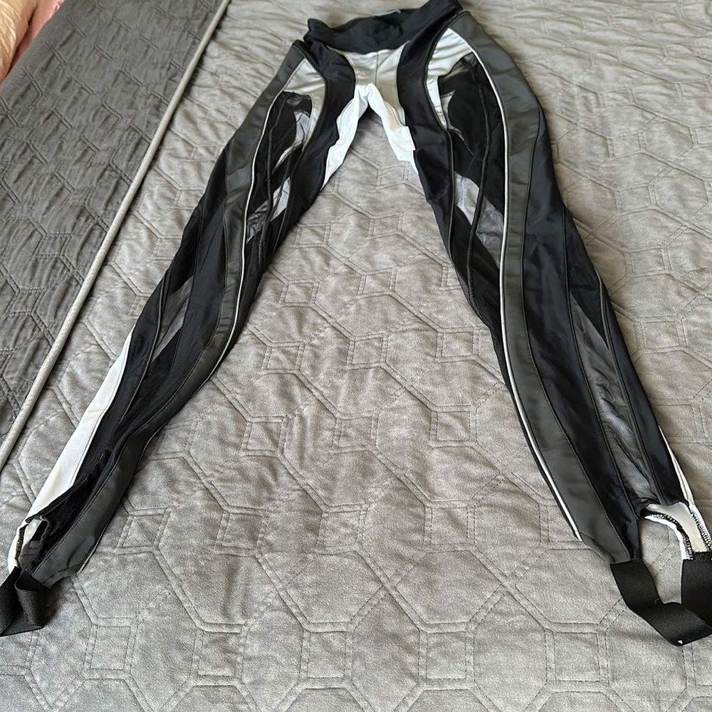 Authentic Mugler leggings worn once for Bday